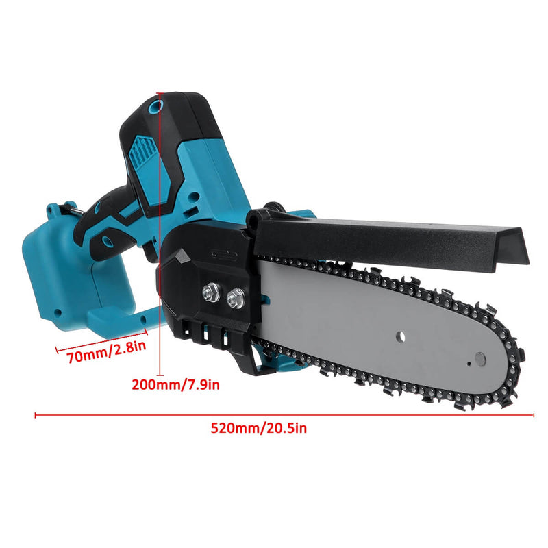 8-Inch & 10-Inch Electric Cordless Chainsaw Kit with 2 Batteries - Lightweight, Powerful & Easy to Use