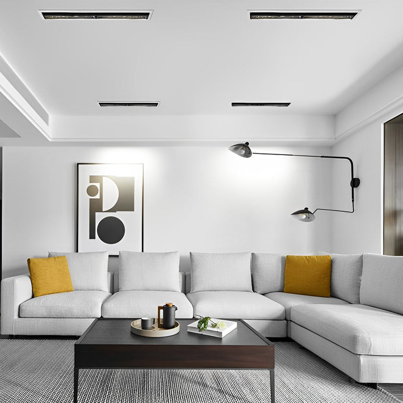 Recessed Polarized Spotlight - Embedded LED Anti-Glare Wall Washer for Enhanced Lighting
