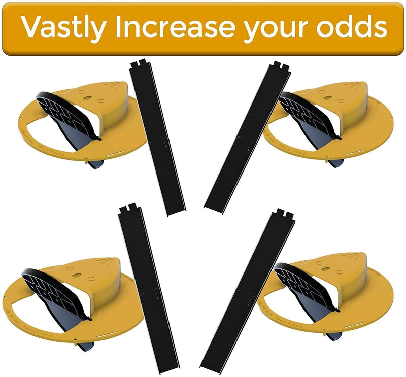 Premium Bucket Lid Mouse Trap - Effective, Reusable Rodent Control Solution for Home and Garden