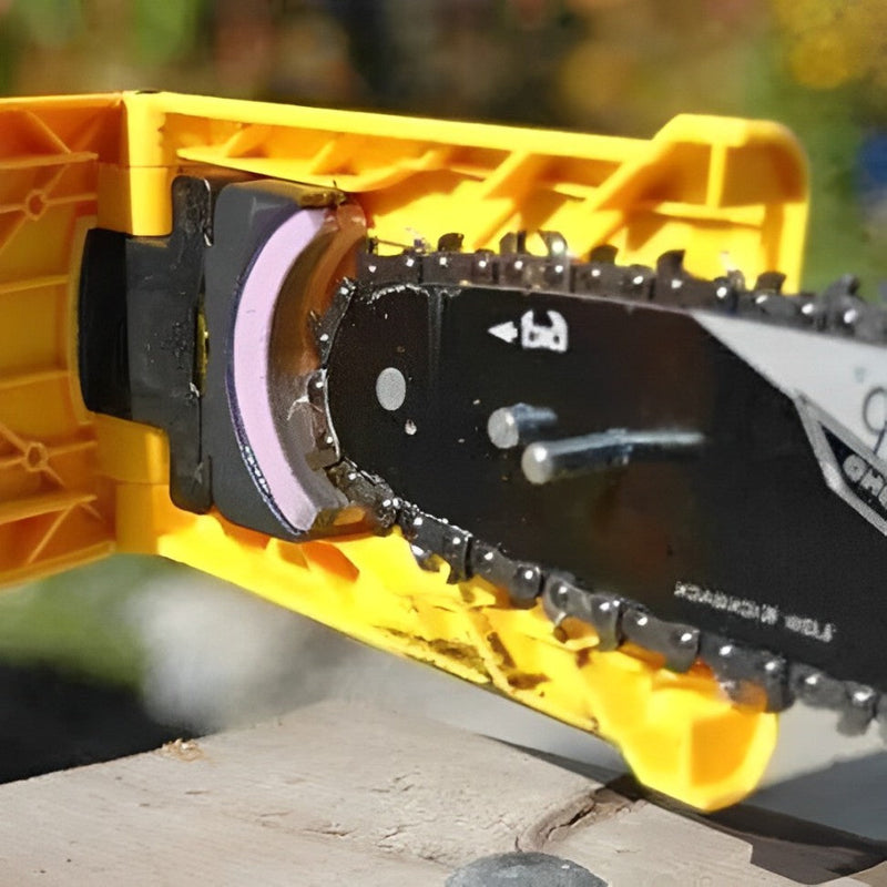 Professional Chainsaw Teeth Sharpener - Fast & Efficient Blade Sharpening Tool for Woodworking & Outdoor Use