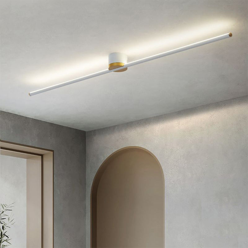 Sleek LED Ceiling Light - Modern Slim Linear Fixture for Contemporary Spaces