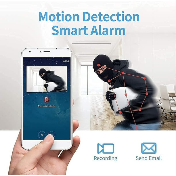 Compact Wireless Magnetic Camera with Real-Time Audio & Video Streaming