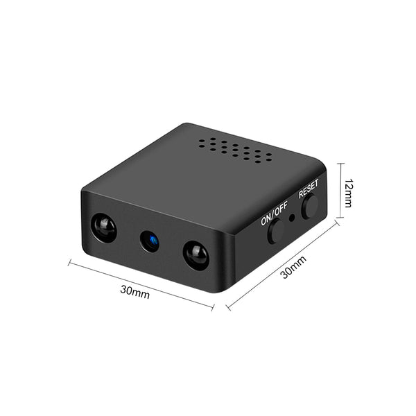 Compact Micro HD Video Camera with Built-in Audio Recording - Perfect for Vlogging & Home Security