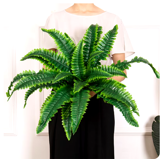 UV-Resistant Lifelike Boston Fern - Perfect for Outdoor Decor & Landscaping