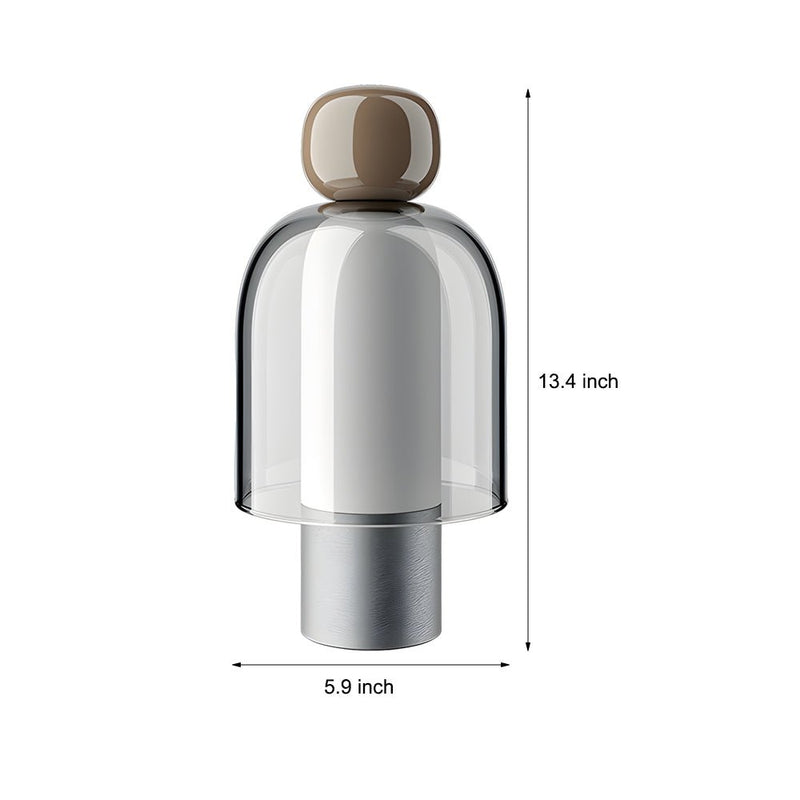 Humanoid LED Accent Table Lamp - Battery Operated, Stylish & Modern Design