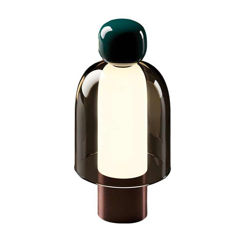 Humanoid LED Accent Table Lamp - Battery Operated, Stylish & Modern Design