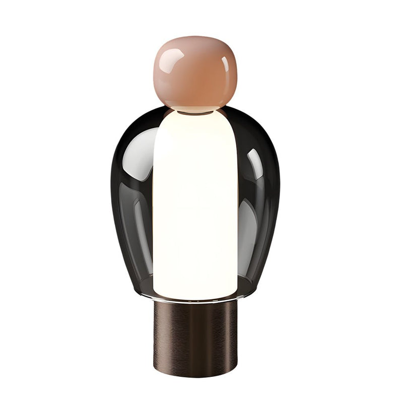 Humanoid LED Accent Table Lamp - Battery Operated, Stylish & Modern Design