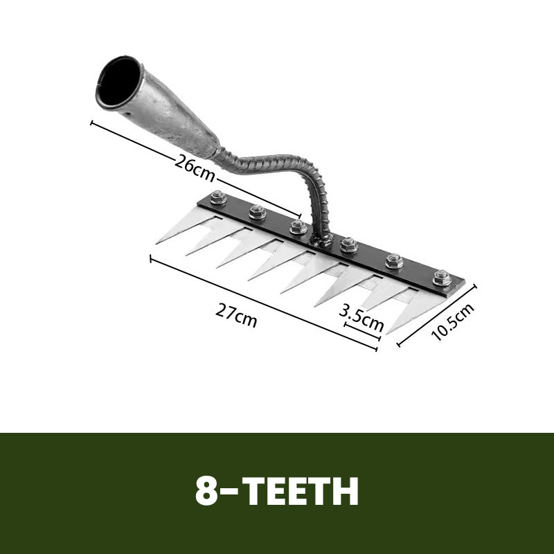 Multi-Functional Lawn Rake with Ergonomic Handle - Perfect for Easy Yard Maintenance