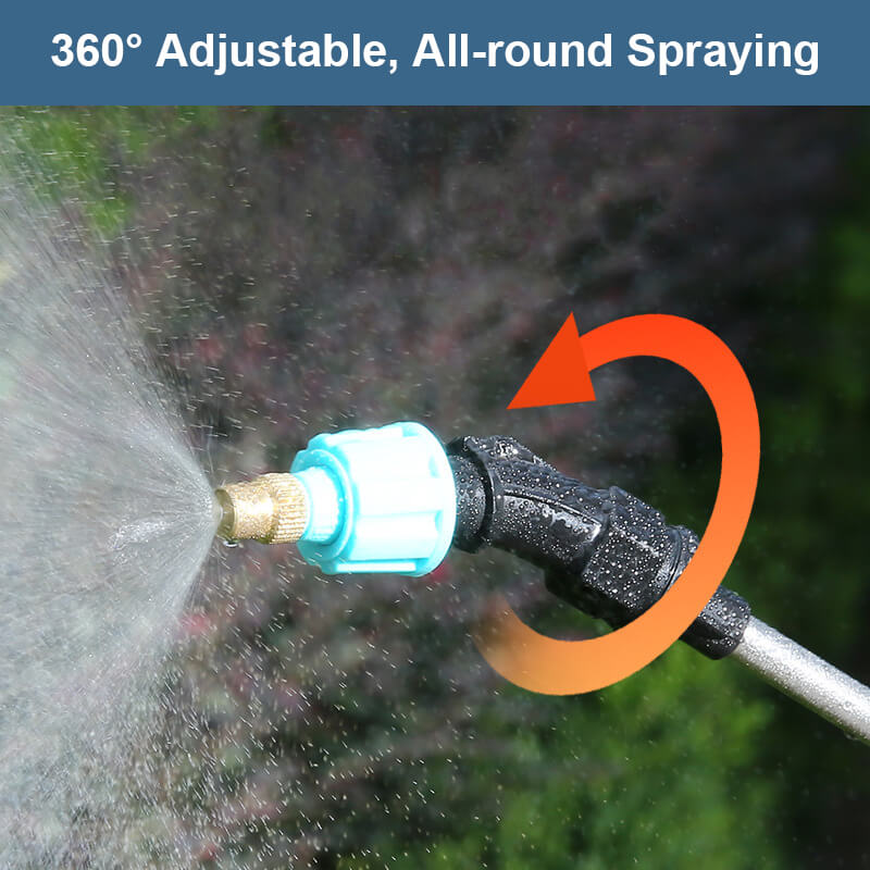 Cordless Battery-Powered Garden Sprayer - Portable, Rechargeable, Ideal for Lawn Care & Pest Control