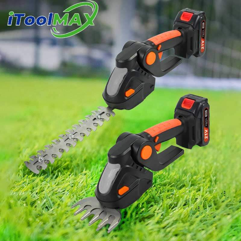 Versatile 4-in-1 Hedge Trimmer with Adjustable Extension Pole - Perfect for Pruning, Trimming, and Shaping