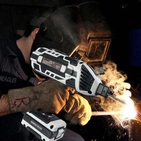 Portable Handheld Welder Kit with 10 Premium Welding Rods - Ideal for DIY Projects and Repairs