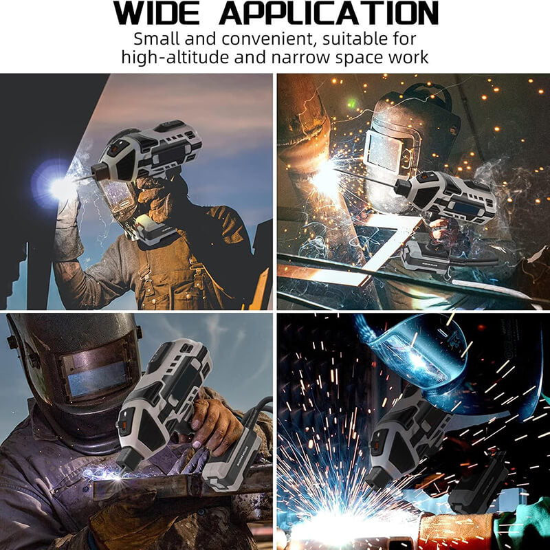 Portable Handheld Welder Kit with 10 Premium Welding Rods - Ideal for DIY Projects and Repairs