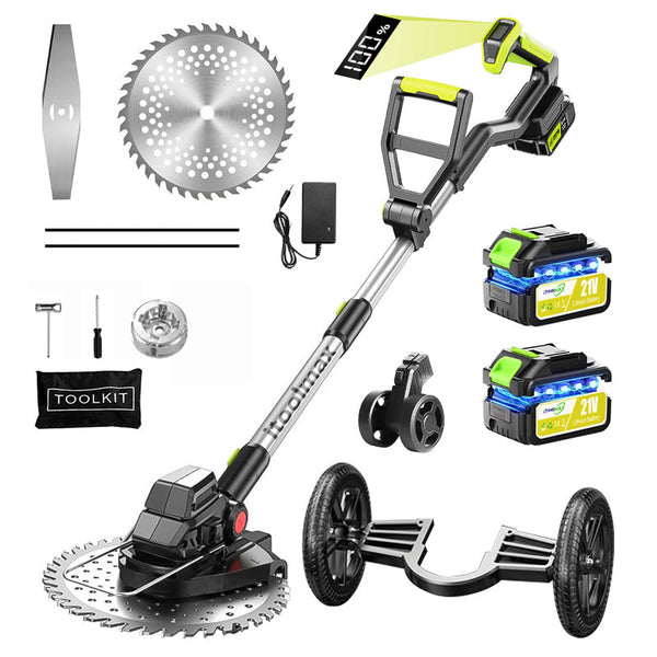 4-in-1 Cordless Weed Eater Pro - Versatile Lawn Care Tool with Edger, Trimmer, and Blower Functions