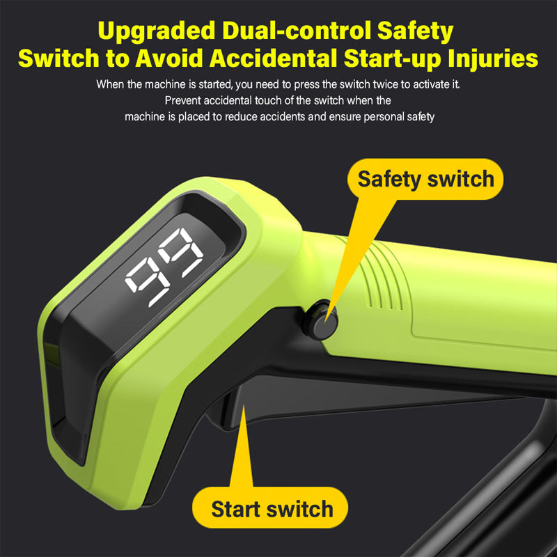 4-in-1 Cordless Weed Eater Pro - Versatile Lawn Care Tool with Edger, Trimmer, and Blower Functions