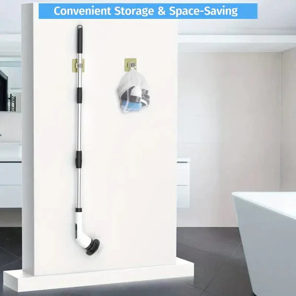 7-in-1 Electric Multi-Surface Scrubber & Cleaner - Powerful, Versatile Cleaning Tool for Home & Kitchen