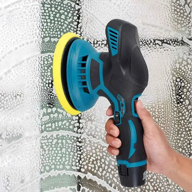 Cordless Car Buffer Polisher Kit - Includes 2 Rechargeable Batteries for Ultimate Convenience