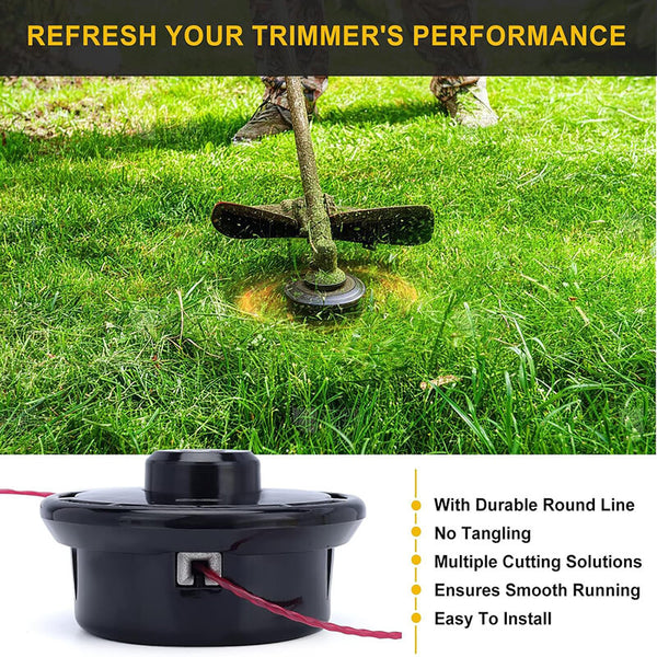 4-in-1 Pro Replacement Blades for Weed Eater - Durable, High-Performance Cutting Blades for Lawn Care