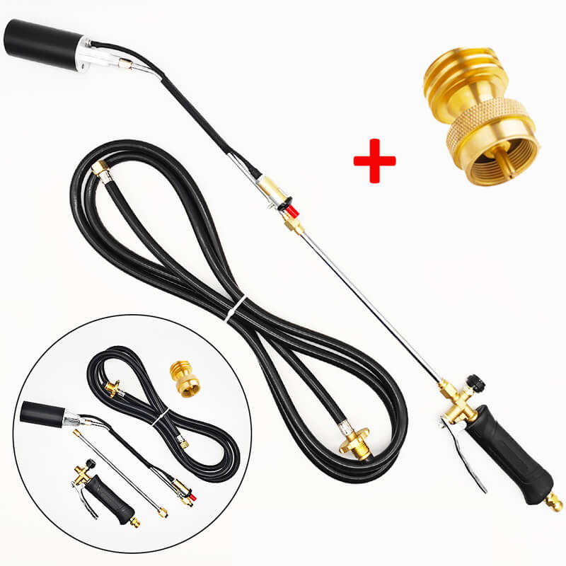 800,000 BTU Propane Torch Weed Burner - Heavy-Duty Outdoor Flame Weeder for Efficient Weed Control
