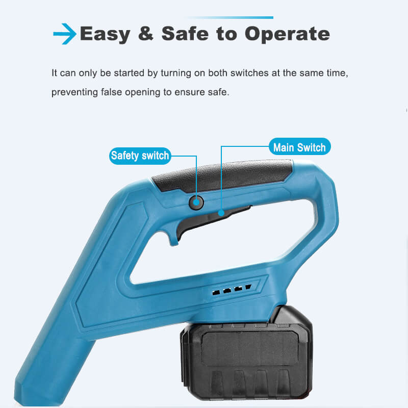 12-Inch Cordless Snow Shovel with 2 Batteries - Lightweight, Powerful Snow Removal Tool for Easy Winter Cleanup