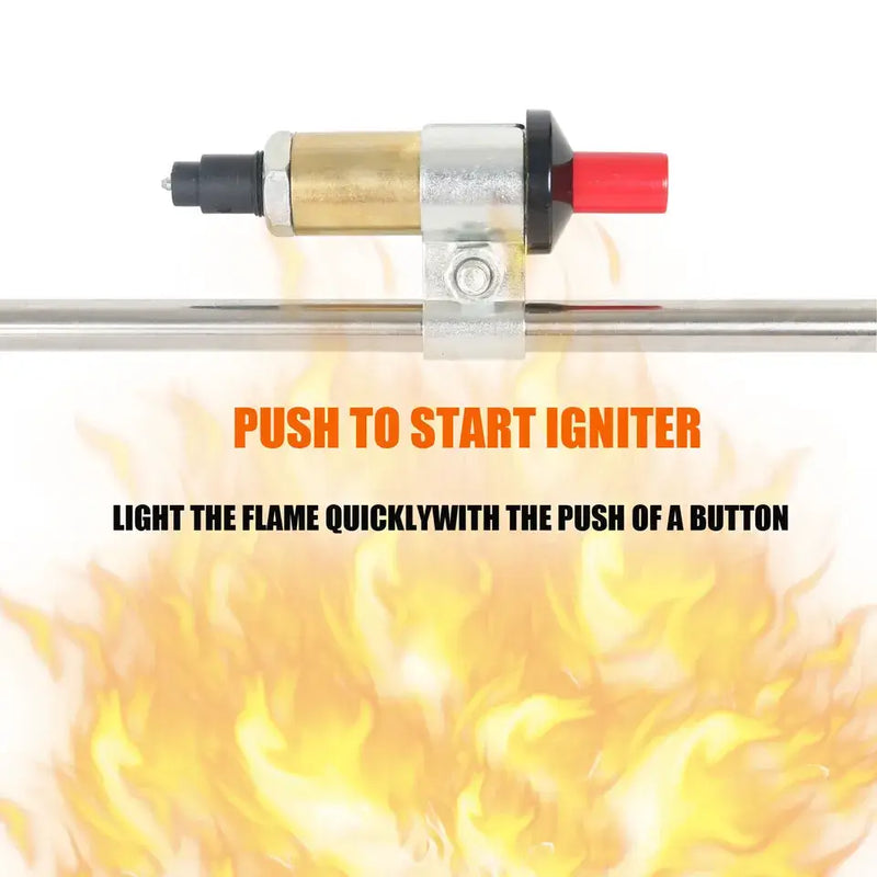 800,000 BTU Propane Torch Weed Burner - Heavy-Duty Outdoor Flame Weeder for Efficient Weed Control