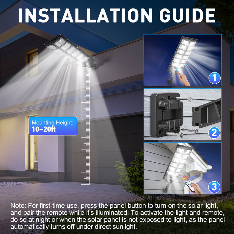 Bright & Eco-Friendly Outdoor Solar LED Garden Light – Waterproof, Energy-Efficient, Motion Sensor, Perfect for Pathways & Patios