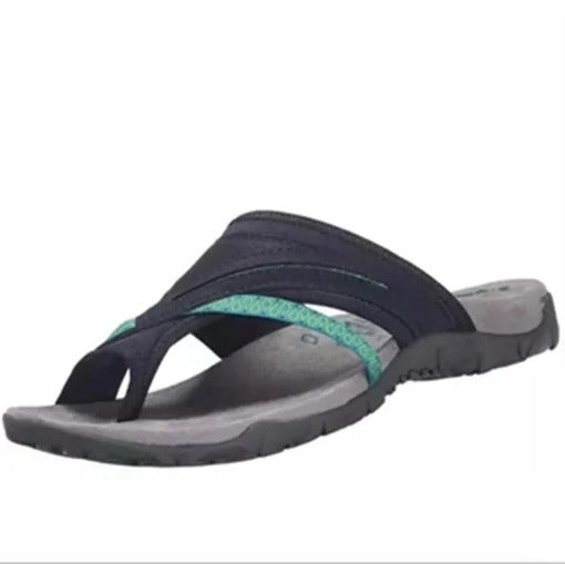 Women's Comfortable Casual Cross Strap Flip-Flops - Stylish Sandals for Everyday Wear