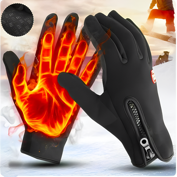 Electric Heated Gloves for Cycling & Skiing - Unisex Warming Gloves for Men & Women