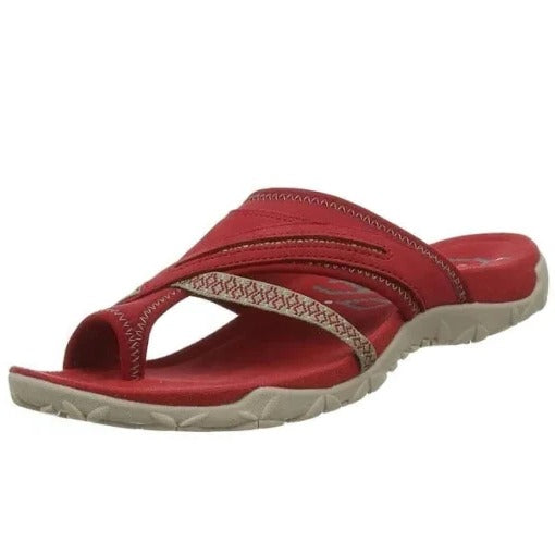 Women's Comfortable Casual Cross Strap Flip-Flops - Stylish Sandals for Everyday Wear