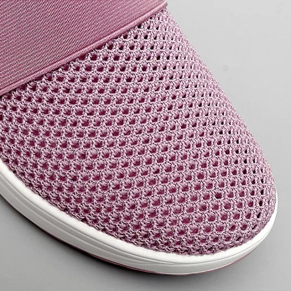 Comfort Orthopedic Wedge Sandals for Women - Supportive Slip-On Slippers with Arch Support