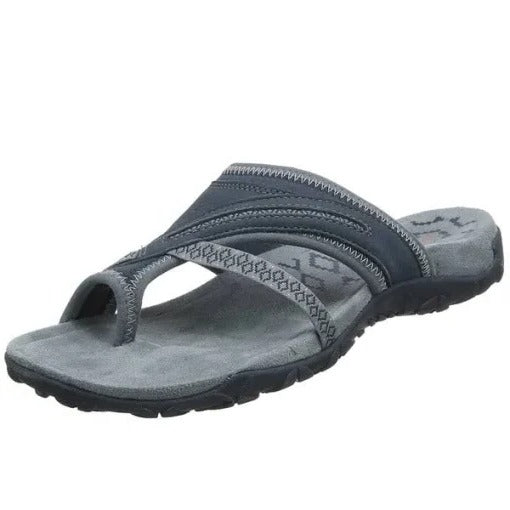 Women's Comfortable Casual Cross Strap Flip-Flops - Stylish Sandals for Everyday Wear