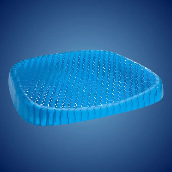 Orthopedic Gel Seat Cushion for Tailbone & Lower Back Pain Relief - Ergonomic Support for Office, Car, & Home Use