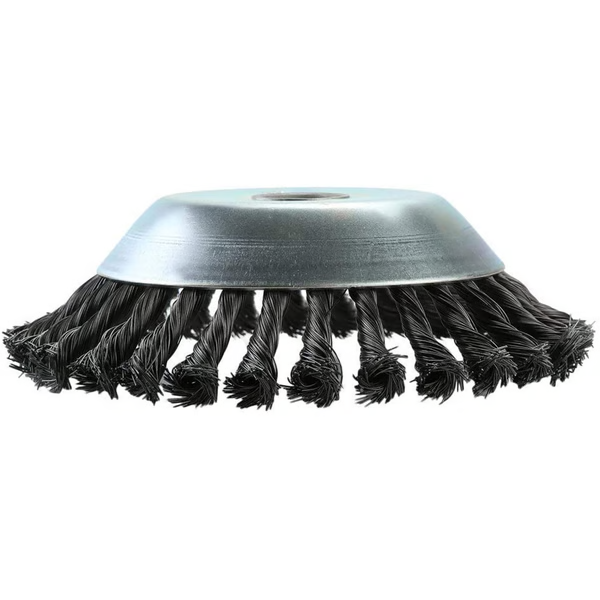 Heavy-Duty Carbon Steel Weed Brush & Trimmer - Durable Garden Tool for Efficient Weed Removal