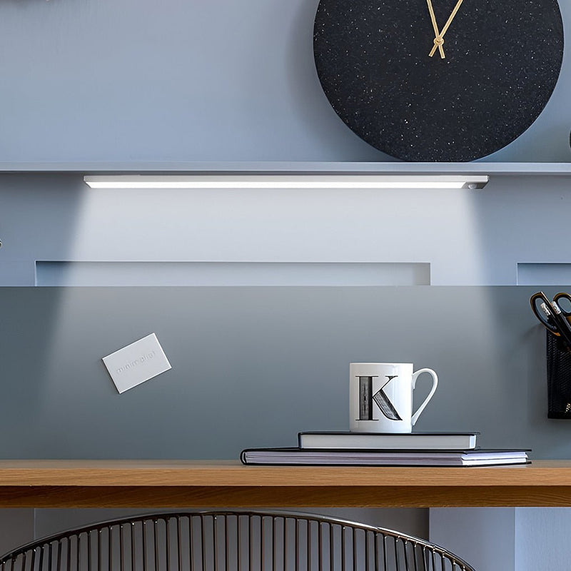 Rechargeable Wireless LED Under Cabinet Wall Light with Motion Sensor - Battery Operated & Easy Installation