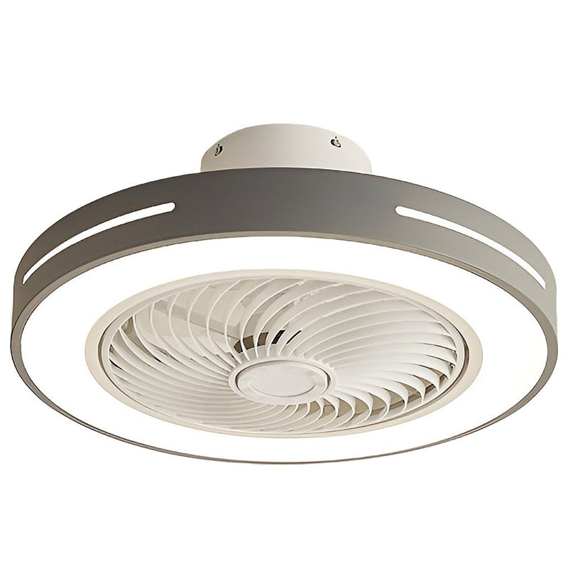 Smart Inverter Bladed Ceiling Fan with Remote Control & LED Light - Energy-Efficient Wind-Guiding Design