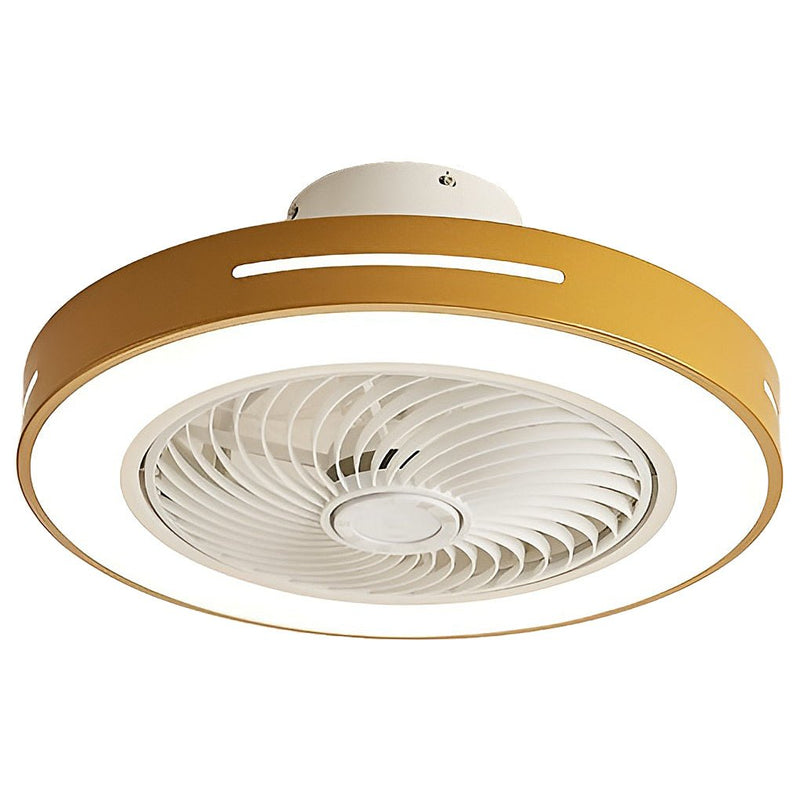 Smart Inverter Bladed Ceiling Fan with Remote Control & LED Light - Energy-Efficient Wind-Guiding Design