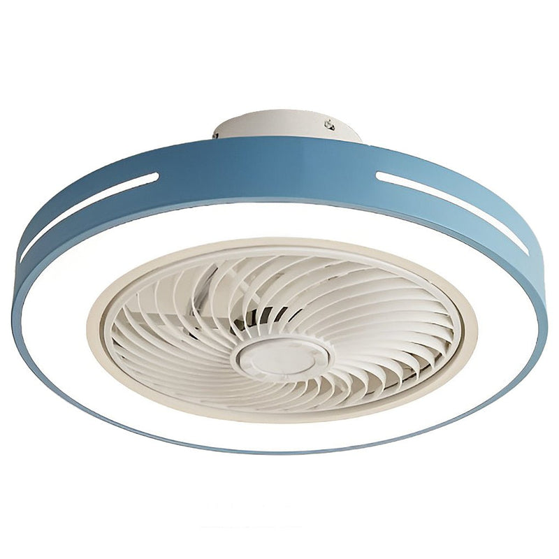 Smart Inverter Bladed Ceiling Fan with Remote Control & LED Light - Energy-Efficient Wind-Guiding Design