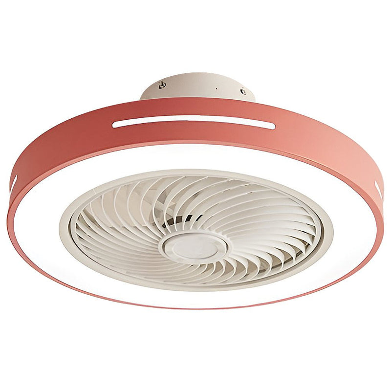 Smart Inverter Bladed Ceiling Fan with Remote Control & LED Light - Energy-Efficient Wind-Guiding Design