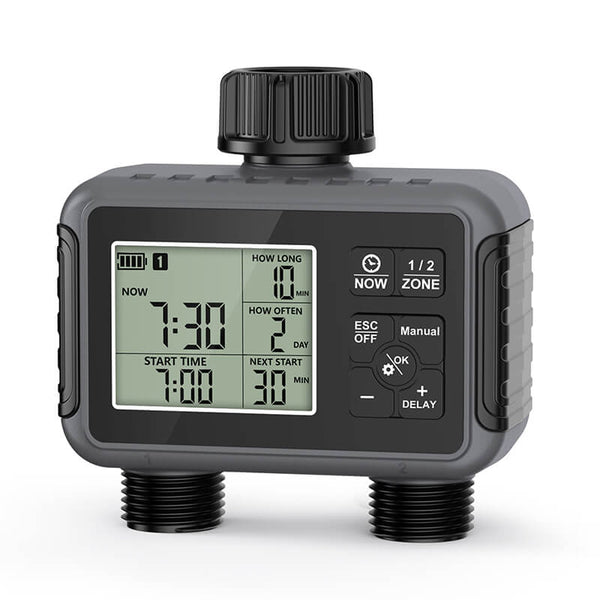 Smart Sprinkler Water Timer with Programmable Settings - Automatic Irrigation Controller for Efficient Watering