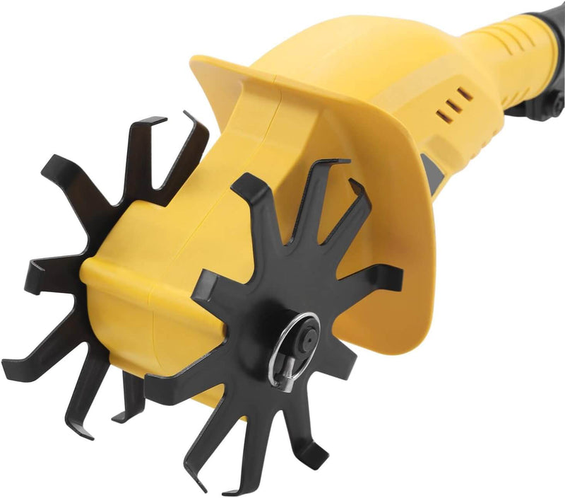 Battery-Powered Cordless Electric Tiller & Cultivator - Effortless Soil Preparation Garden Tool for Easy Gardening
