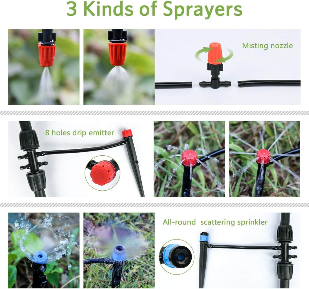 Fog-Cooled Automatic Irrigation System for Efficient Watering | Smart Garden Sprinkler System
