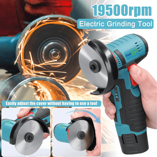 Compact Brushless Mini Angle Grinder - High Performance, Lightweight, and Versatile for Precision Cutting and Grinding