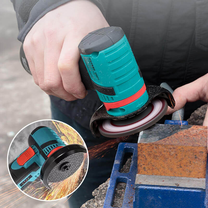 Compact Brushless Mini Angle Grinder - High Performance, Lightweight, and Versatile for Precision Cutting and Grinding