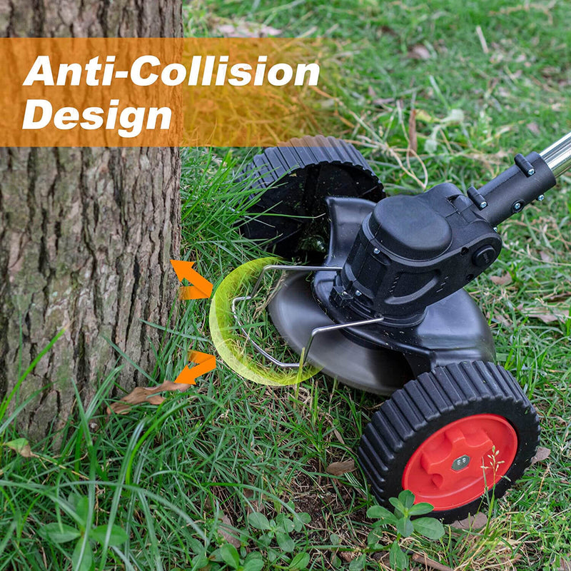 Versatile 3-in-1 Cordless Grass Trimmer, Edger & Mini Mower - Lightweight & Rechargeable for Effortless Lawn Care