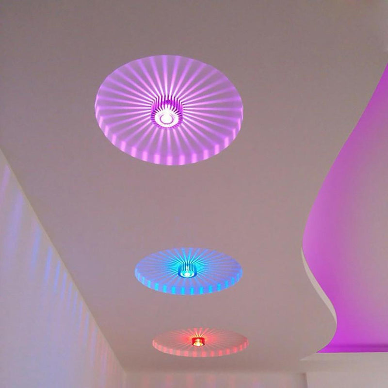 Modern Dual Color Flush Mount LED Ceiling Lights - Stylish Design for Home & Office Lighting