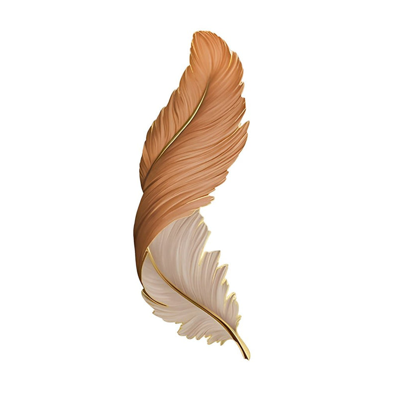 Luxury LED Wall Lights with Creative Feather Design - Remote Control, USB Powered, DC 5V Modern Lighting