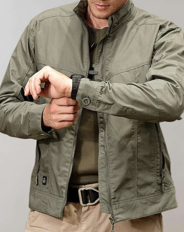 Men's Lightweight Cotton Summer Jacket - Stylish & Comfortable Outerwear for Warm Weather