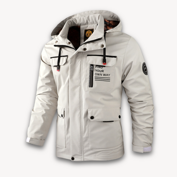 Men's Lightweight Waterproof Hooded Summer Jacket - Breathable, Stylish & Versatile - 4 Color Options Available