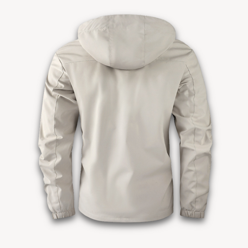 Men's Lightweight Waterproof Hooded Summer Jacket - Breathable, Stylish & Versatile - 4 Color Options Available