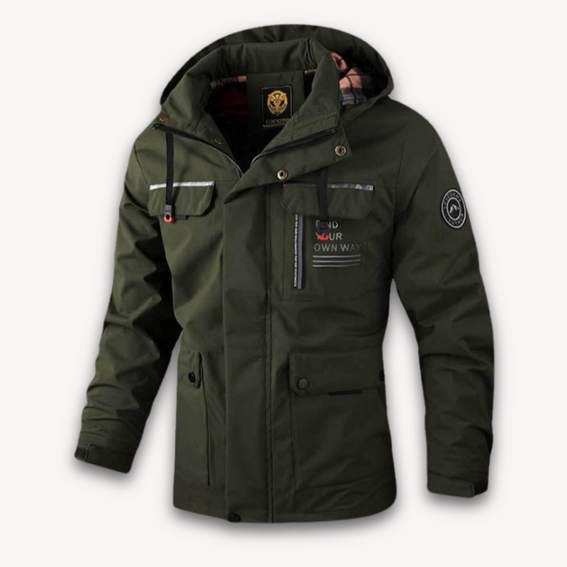 Men's Lightweight Waterproof Hooded Summer Jacket - Breathable, Stylish & Versatile - 4 Color Options Available