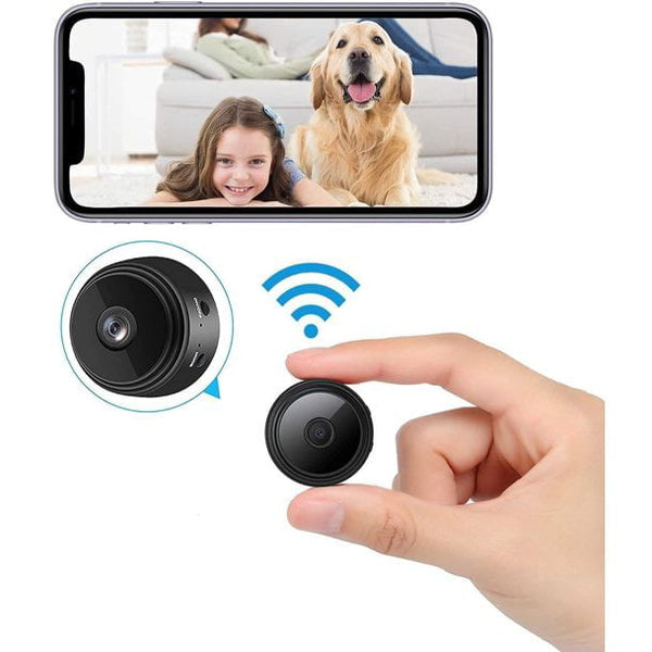 Compact Wireless Magnetic Camera with Real-Time Audio & Video Streaming
